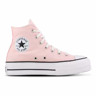 Converse Ctas Lift Platform High Sneakers Dames - Roze