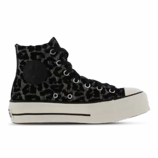 Converse Ctas Lift Platform High Sneakers Dames - Wit