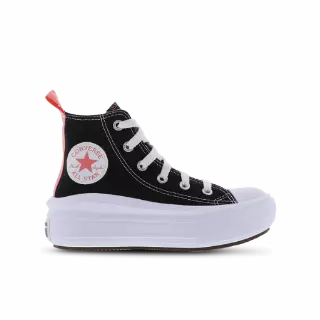 Converse Ctas Move Platform High Peuterschoenen - Zwart