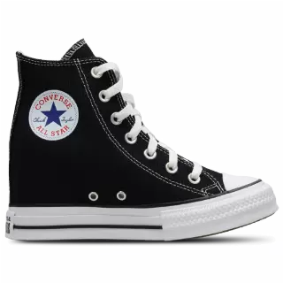 Converse Ctas Wedge Sneakers Dames - Zwart