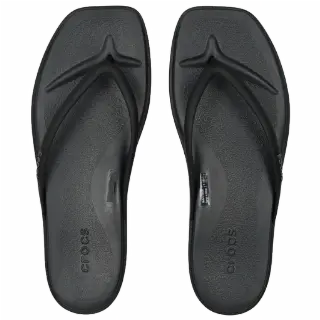 Crocs Miami Flip Slippers en Sandalen Dames - Zwart