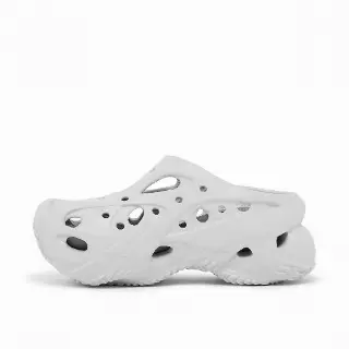 Crocs Wmns Caged Clog Low Shoe Women Grey 