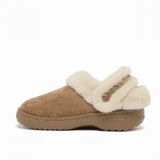 Crocs Wmns Classic Unfurgettable Suede Clog Sneaker Women Brown 