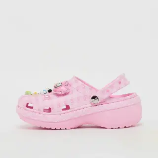 Crocs Wmns HKF Classic Platform Clog Low Shoe Women Light Pink 