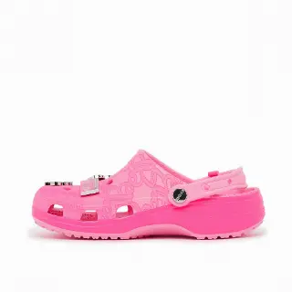 Crocs X Mattel Wmns Classic Clogs "Pink Barbie" Low Shoe Women Light Pink 
