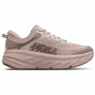 Hoka Bondi 7 Sneakers Dames - Beige