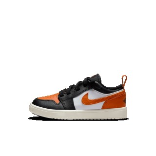 Jordan 1 Low Alt Kleuterschoenen - Zwart