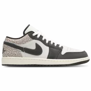 Jordan 1 Low Sneakers Heren - Wit