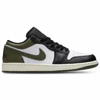 Jordan 1 Low Sneakers Heren - Zwart