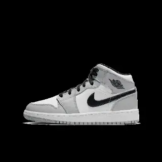 Jordan 1 Mid Kinderschoenen - Grijs