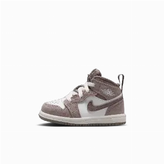 Jordan 1 Mid Schoenen voor baby's/peuters - Grijs