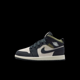 Jordan 1 Mid SE kleuterschoenen - Bruin