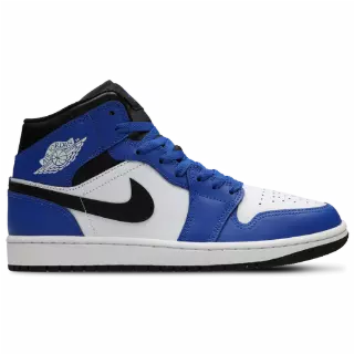 Jordan 1 Mid Sneakers Heren - Blauw