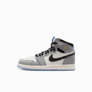 Jordan 1 Retro High OG kleuterschoenen - Grijs