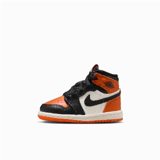 Jordan 1 Retro High OG 'Shattered Backboard' schoenen voor baby's/peuters - Zwart