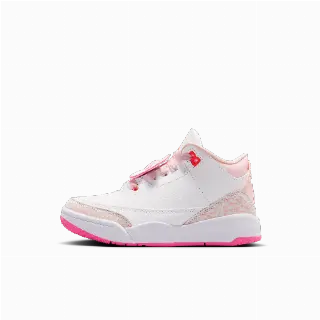 Jordan 3 Retro kleuterschoenen - Roze