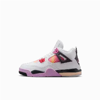 Jordan 4 Retro 'Comic' kleuterschoenen - Wit