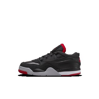 Jordan 4 RM kleuterschoenen - Zwart