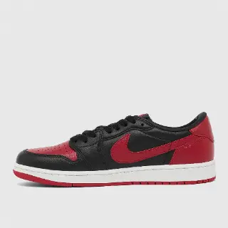 Jordan Air 1 Low OG Bred "Banned" Sneaker Men Black 