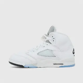 Jordan Air 5 Retro OG "White Metallic" (GS) Sneaker Unisex White 
