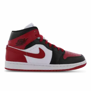 Jordan Aj1 Mid Sneakers Dames - Zwart