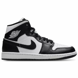 Jordan Aj1 Mid Sneakers Dames - Zwart