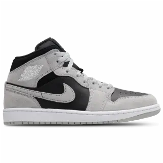 Jordan Aj1 Mid Sneakers Heren - Grijs