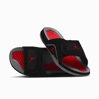 Jordan Hydro 4 Retro slippers voor heren - Zwart