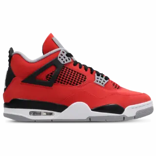 Jordan Retro 4 Sneakers Heren - Rood
