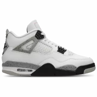 Jordan Retro 4 Sneakers Heren - Wit