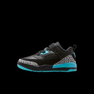 Jordan Spizike Low kleuterschoenen - Zwart