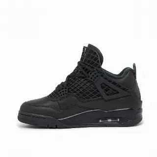 Jordan Wmns Air 4 Net "Black" Sneaker Women Black 