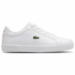 Lacoste Powercourt Kindersneakers - Wit