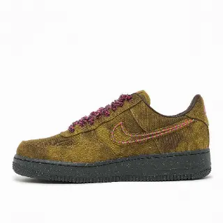 Nike Air Force 1 Boucle QS Sneaker Men Yellow 