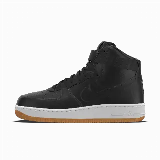 Nike Air Force 1 High By You Custom herenschoenen - Zwart