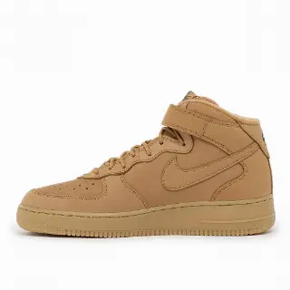 Nike Air Force 1 Mid '07 Premium "Flax" Sneaker Men Beige 