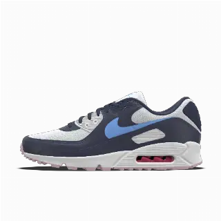 Nike Air Max 90 By You Custom herenschoenen - Blauw