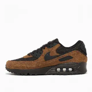 Nike Air Max 90 Premium "Light British Tan And Black" Sneaker Men Brown 
