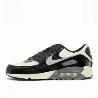 Nike Air Max 90 QS "Black Crocodile Skin" Sneaker Men Yellow 