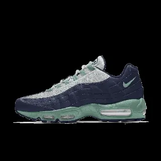 Nike Air Max 95 By You Custom damesschoen - Blauw