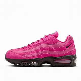 Nike Air Max 95 OG Big Bubble "Fireberry" Sneaker Men Light Pink 