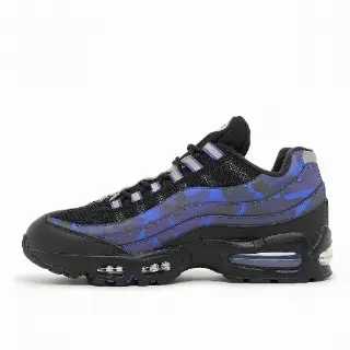 Nike Air Max 95 OG "Court Purple Camo" Sneaker Men Black 