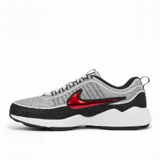 Nike Air Zoom Spiridon OG "Sport Red" Sneaker Men Silver 