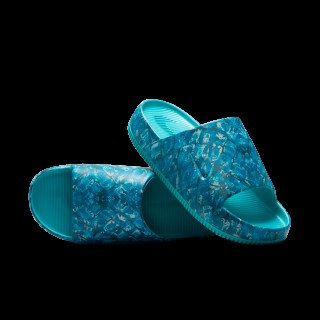 Nike Calm x NorBlack NorWhite slippers voor dames - Groen