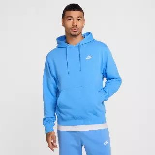 Nike Club Fleece Hoodie - Blauw