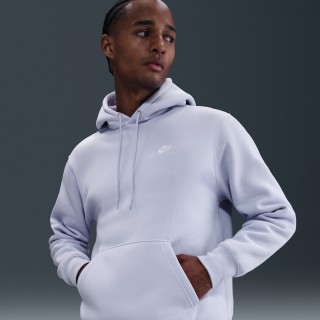 Nike Club fleecehoodie voor heren - Grijs
