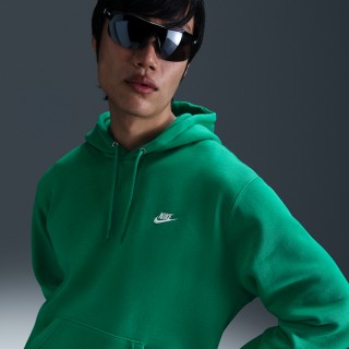 Nike Club fleecehoodie voor heren - Groen