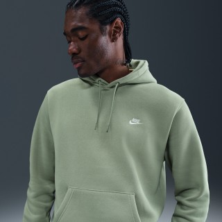 Nike Club fleecehoodie voor heren - Groen