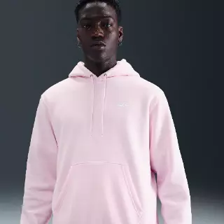 Nike Club fleecehoodie voor heren - Roze