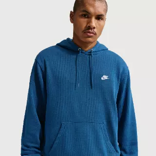 Nike Club hoodie van sweatstof voor heren - Blauw